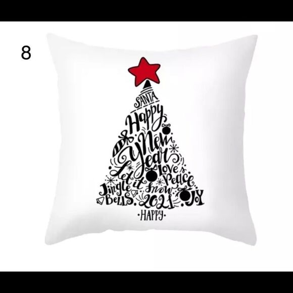 COPY - 🆕 CHRISTMAS SNOWMAN PILLOWS Set of 2 - Picture 5 of 7